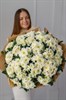 Белые хризантемы 31 шт 149350 - фото 629617