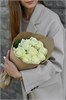 Белая роза одн (9шт) 149230 в Липецке