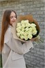 Белая роза одн (15шт) 149231 в Липецке