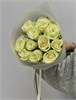 Белые розы Кения 40см в пленке (11шт) 503 в Липецке
