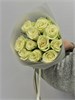 Белые розы Кения 40см в пленке (11шт) 503 в Липецке